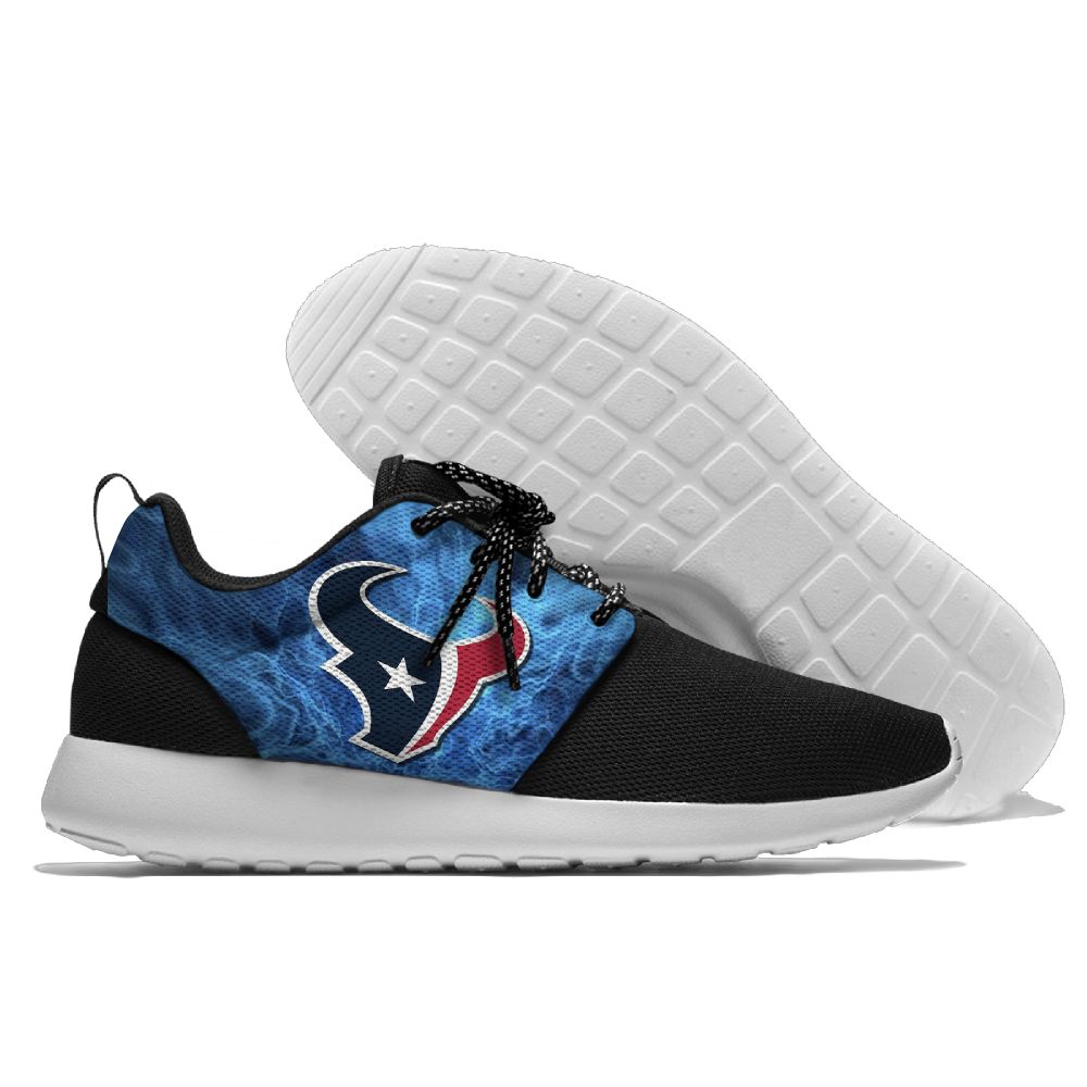 Men's NFL Houston Texans Roshe Style Lightweight Running Shoes 003 - Click Image to Close